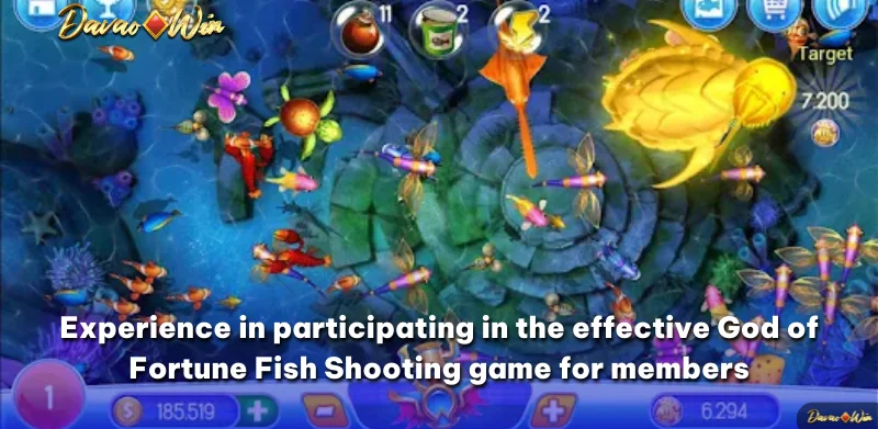 Experience in participating in the effective God of Fortune Fish Shooting game for members