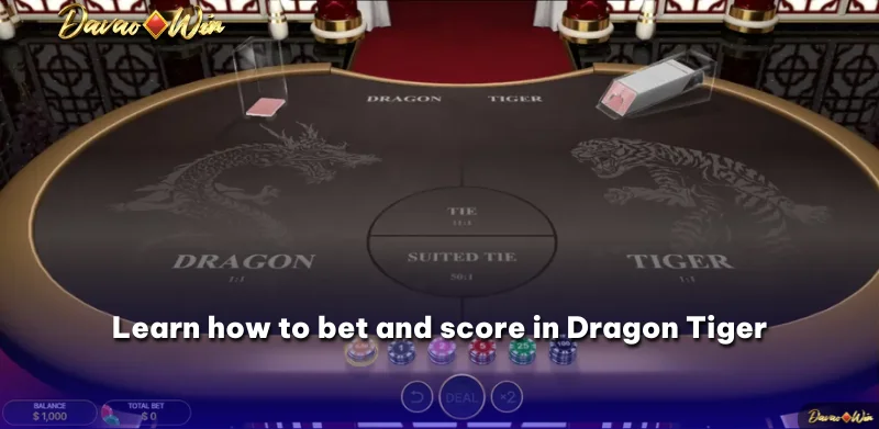 Learn how to bet and score in Dragon Tiger