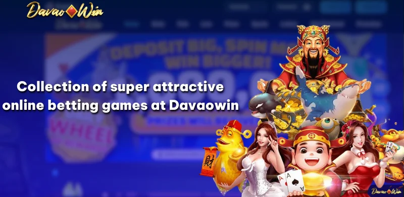 Collection of super attractive online betting games at Davaowin